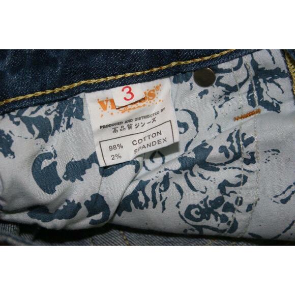 VIGOSS Flap Pocket Distressed crop Jean Capri 3 28 - Picture 6 of 6